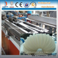 PE PP Extension Corrugated Pipe Machine